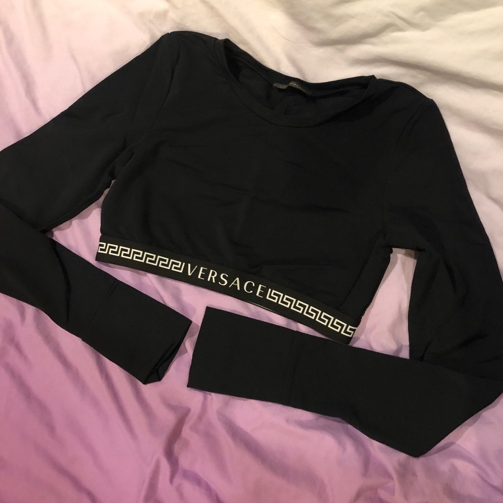 Versace sport crop top
